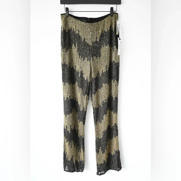 Anthropologie Chaudry Beaded Pants New With Tags - Picture 1 of 7